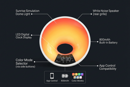 Alarlo Dawn Sunrise Alarm Clock